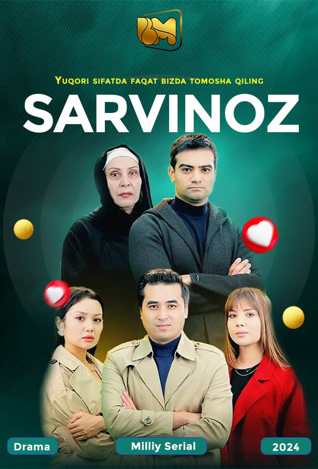 Sarvinoz (Barcha Qismlari) 71, 72, 73, 74, 75-qism (uzbek serial)