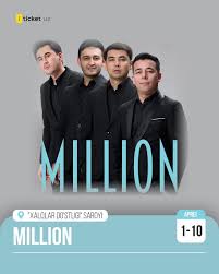 MILLION JAMOASI 2025 KONSERT DASTURI (2024-YIL OKTYABR) TO'LIQ HOLDA FULL HD kino afishasi - Betakror.net