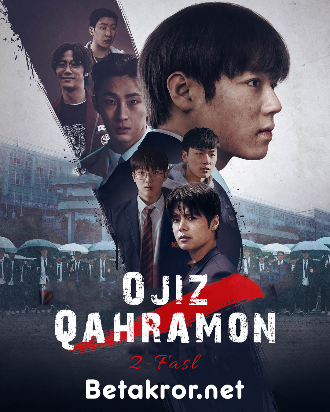 Ojiz qahramon koreya serial 2-fasl 1-2-3-4-5-6-7-8-9-10-11-12-13-14-15-qism barcha qismlar (uzbek tilida) kino afishasi - Betakror.net