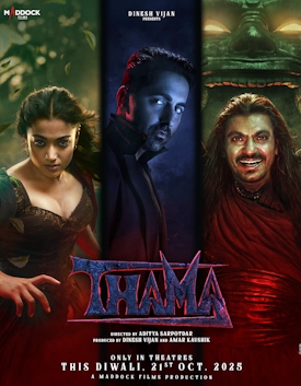 Tama olami / Thama dunyosi hind kino 2025 (uzbek tilida) kino afishasi - Betakror.net